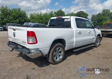 2019 Ram 1500 Big Horn/Lone Star 4X4 6'4 Box z USA, uszkodzony, nr VIN 1C6SRFMT8KN733898